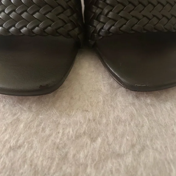 H&M Brown Braided High Heel Mule - Picture 4 of 5